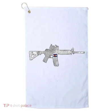 AR Topographic Golf Towel