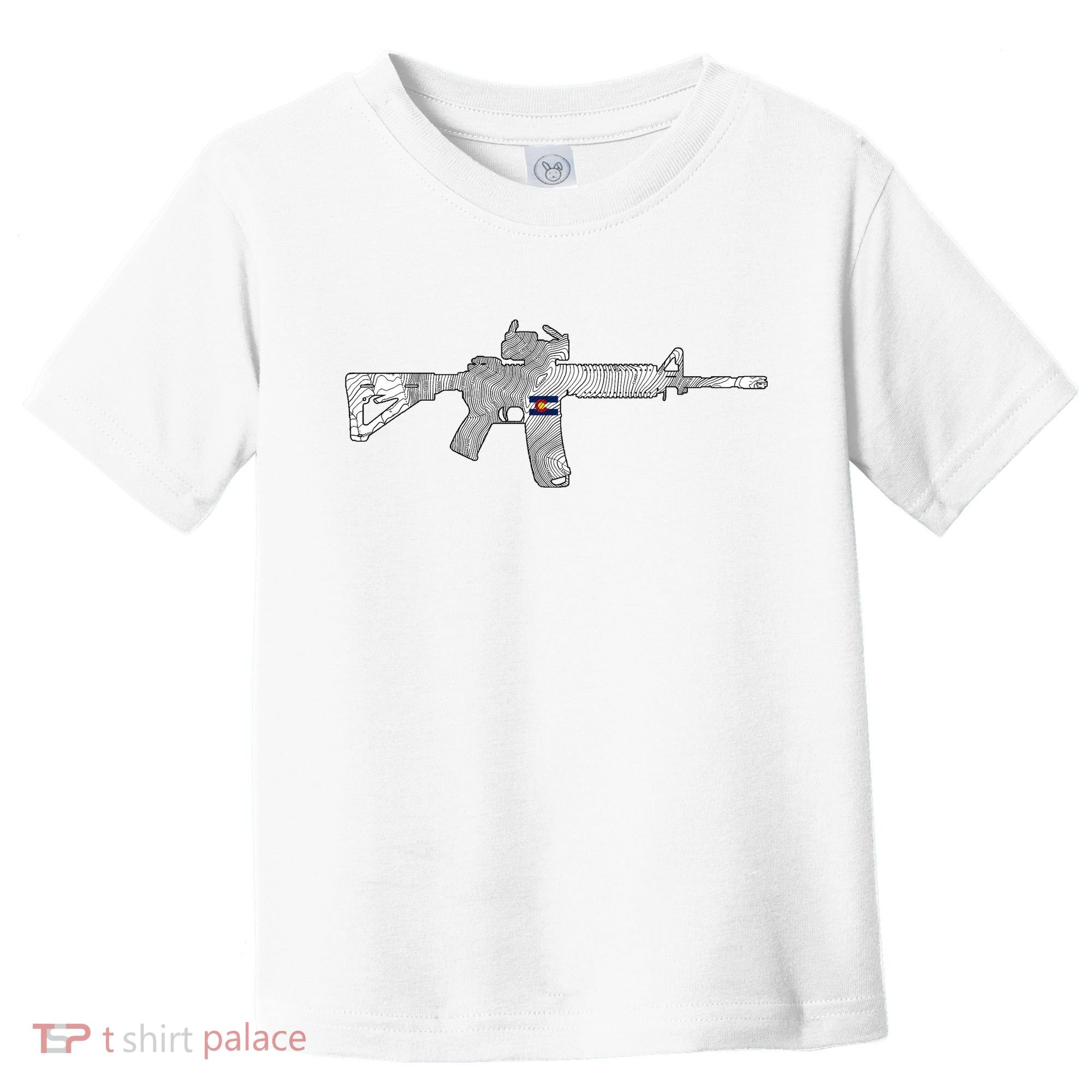 AR Topographic Toddler T-Shirt