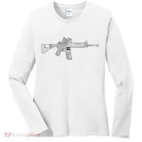 AR Topographic Women's Long Sleeve Shirt thumb 0
