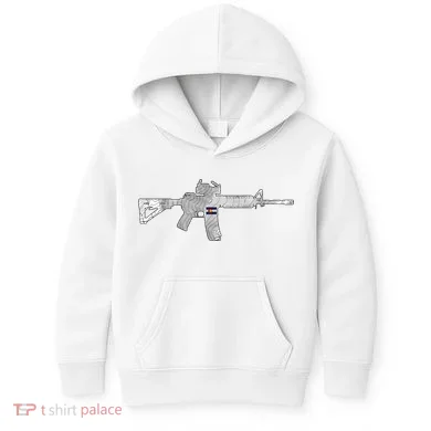 AR Topographic Kids Hoodie