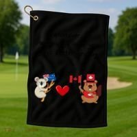 Acquired Taste Golf Towel thumb 1