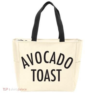 Avocado Toast Tote Bag