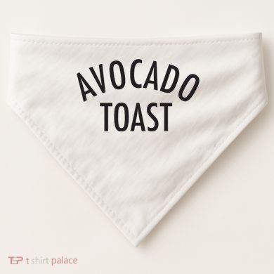 Avocado Toast USA-Made Doggie Bandana