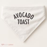 Avocado Toast USA-Made Doggie Bandana thumb 0