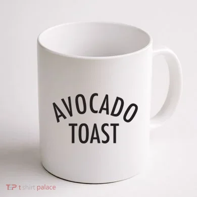 Avocado Toast Coffee Mug back
