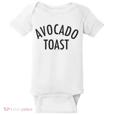 Avocado Toast Baby Bodysuit
