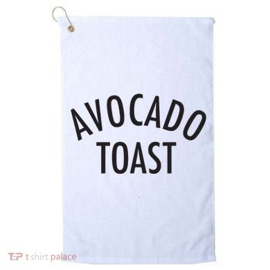 Avocado Toast Golf Towel
