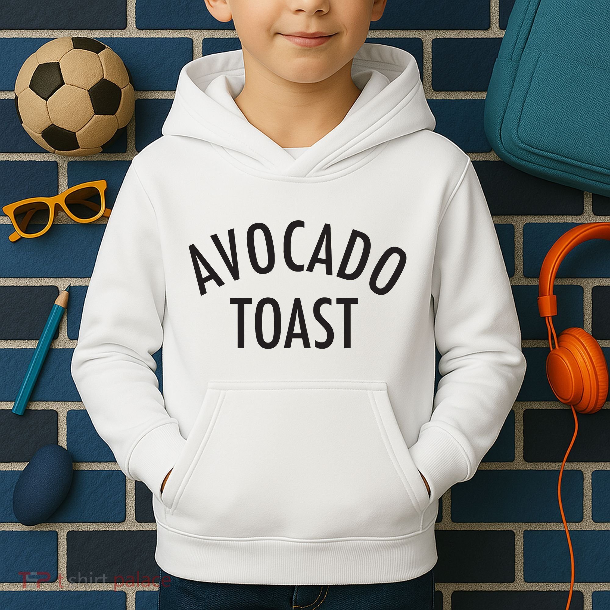 Avocado Toast Kids Hoodie