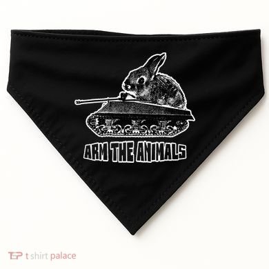 Arm The A.N.I.M.A.L.S Rabbit Tank USA-Made Doggie Bandana