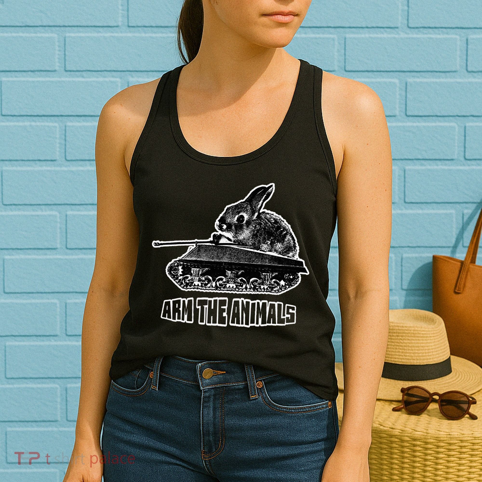Arm The A.N.I.M.A.L.S Rabbit Tank Women's Tank Top