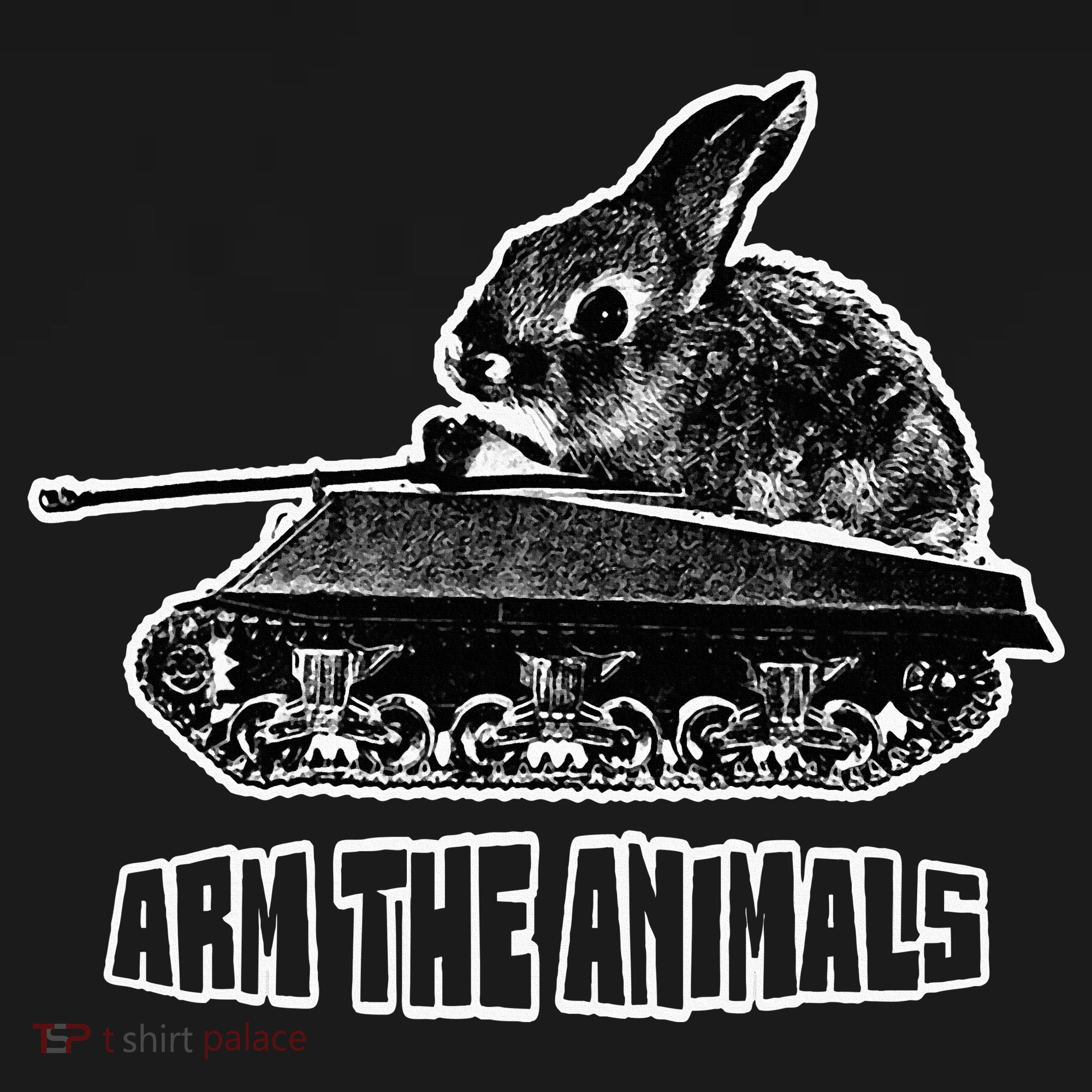 Arm The A.N.I.M.A.L.S Rabbit Tank Baby Bodysuit