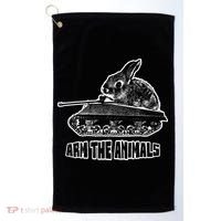 Arm The A.N.I.M.A.L.S Rabbit Tank Golf Towel thumb 0