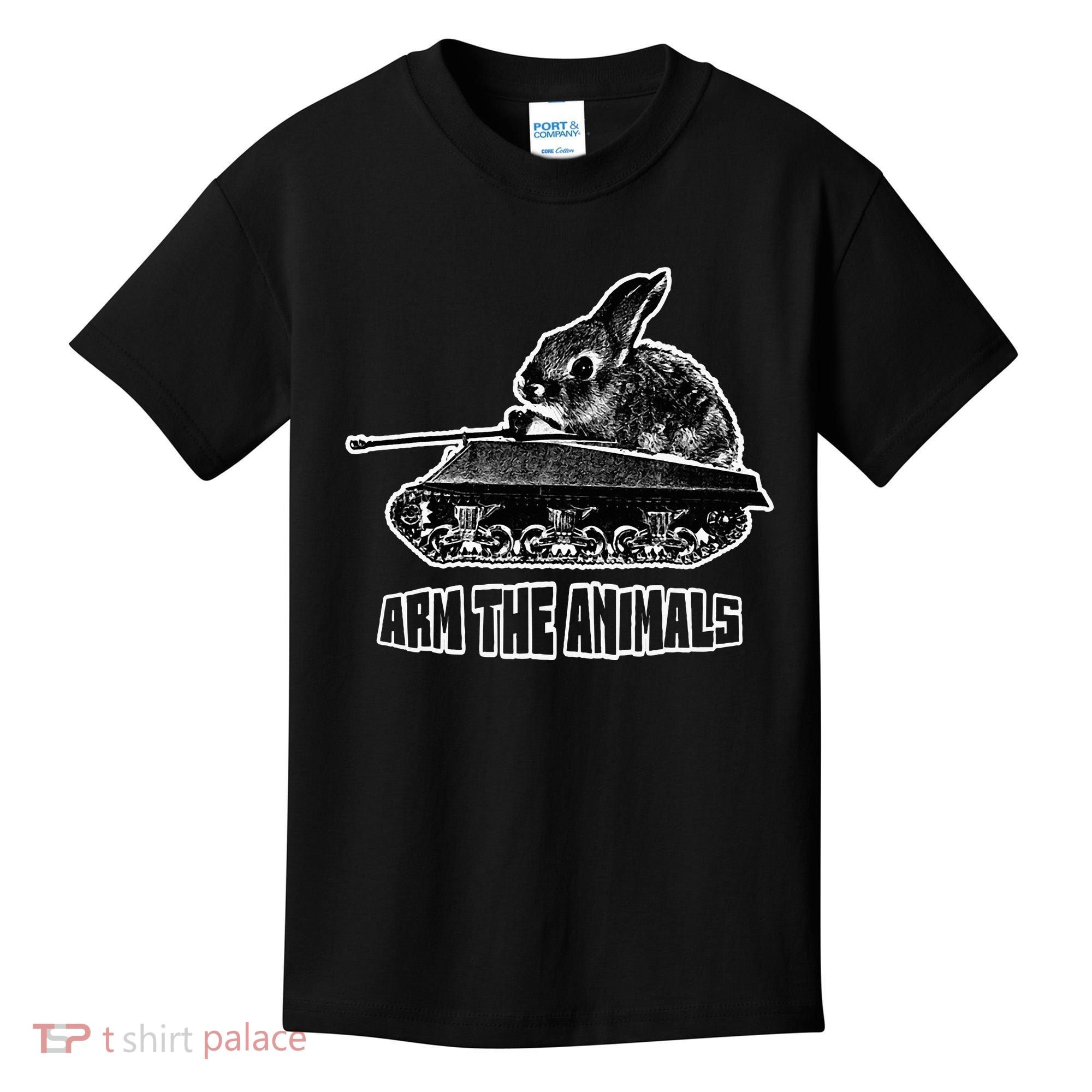 Arm The A.N.I.M.A.L.S Rabbit Tank Kids T-Shirt