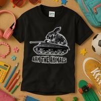 Arm The A.N.I.M.A.L.S Rabbit Tank Kids T-Shirt thumb 3