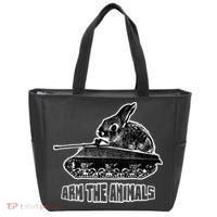Arm The A.N.I.M.A.L.S Rabbit Tank Tote Bag thumb 0