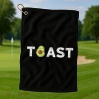 Avocado Toast Golf Towel thumb 1