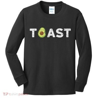 Avocado Toast Kids Long Sleeve Shirt