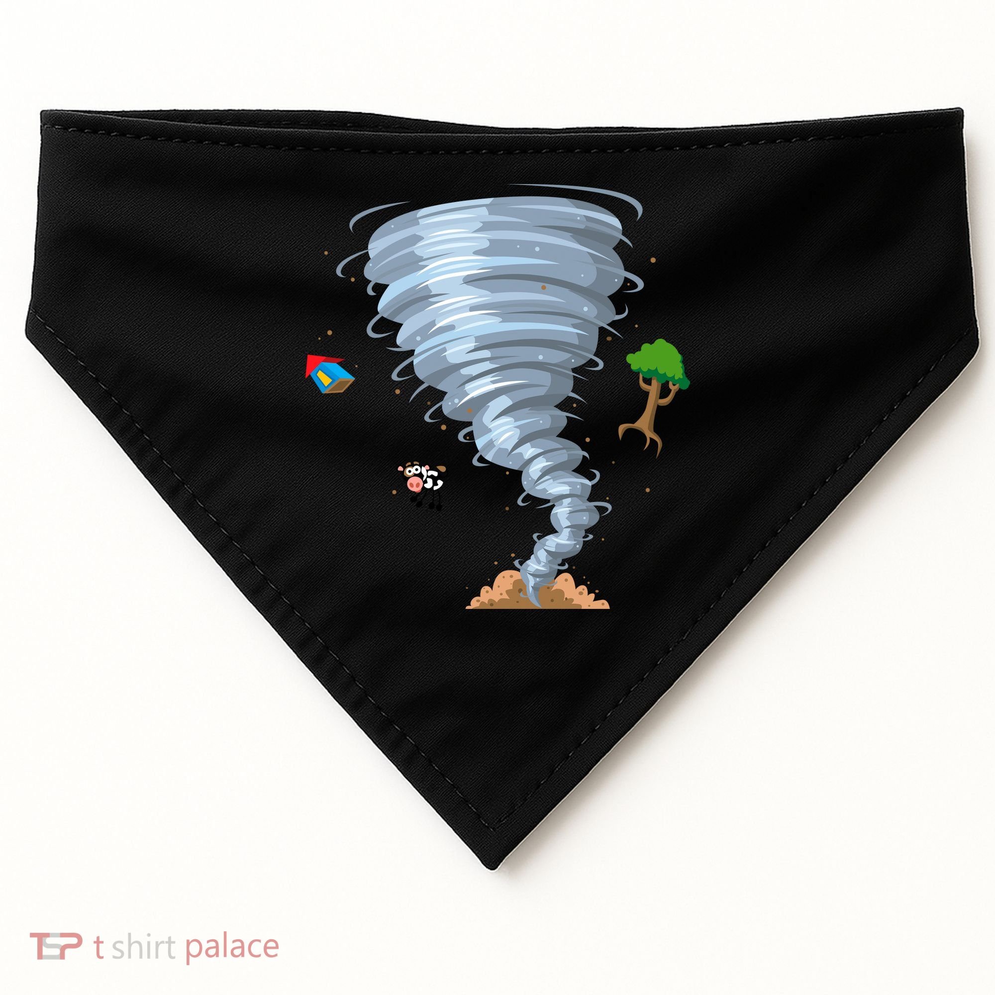 Awesome Tornado And Storm Chaser Severe Weather Lover Cool Gift USA-Made Doggie Bandana
