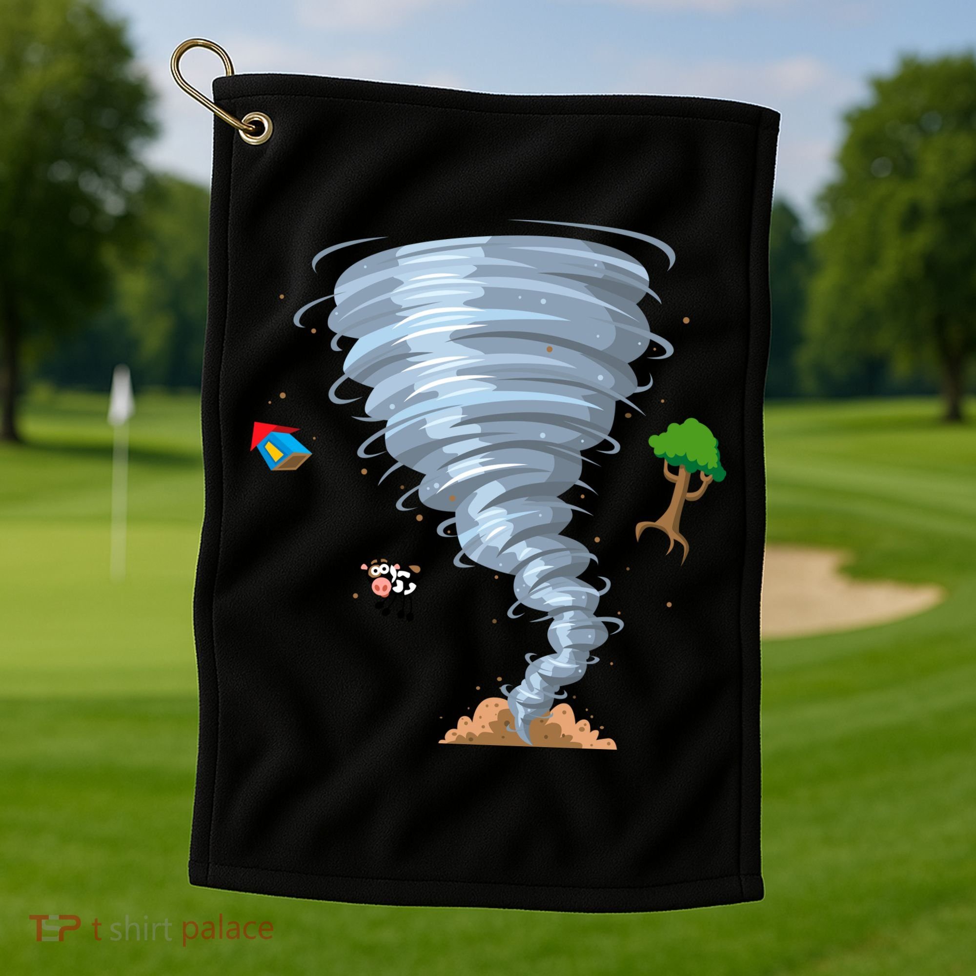 Awesome Tornado And Storm Chaser Severe Weather Lover Cool Gift Golf Towel