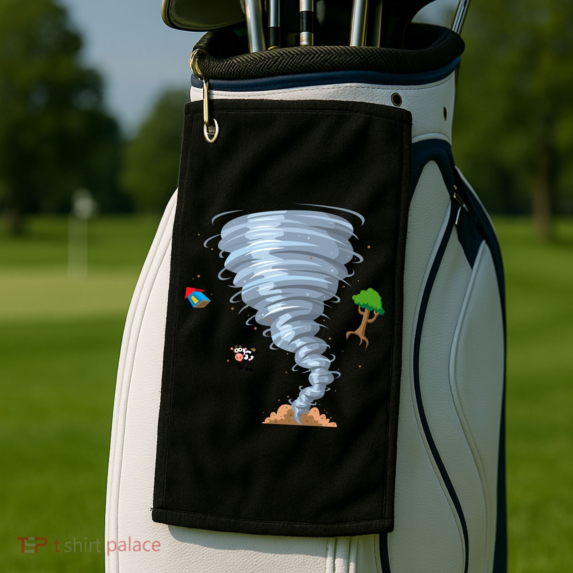 Awesome Tornado And Storm Chaser Severe Weather Lover Cool Gift Golf Towel