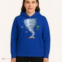 Awesome Tornado And Storm Chaser Severe Weather Lover Cool Gift Hoodie thumb 5