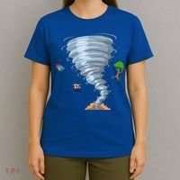 Awesome Tornado And Storm Chaser Severe Weather Lover Cool Gift T-Shirt thumb 4
