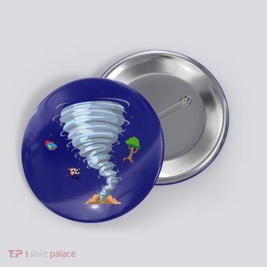Awesome Tornado And Storm Chaser Severe Weather Lover Cool Gift Button