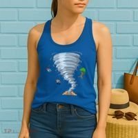 Awesome Tornado And Storm Chaser Severe Weather Lover Cool Gift Women's Tank Top thumb 2