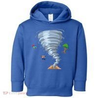 Awesome Tornado And Storm Chaser Severe Weather Lover Cool Gift Toddler Hoodie thumb 0