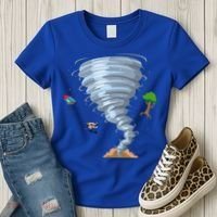 Awesome Tornado And Storm Chaser Severe Weather Lover Cool Gift Women's T-Shirt thumb 3
