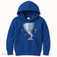 Awesome Tornado And Storm Chaser Severe Weather Lover Cool Gift Kids Hoodie thumb 0