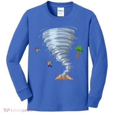 Awesome Tornado And Storm Chaser Severe Weather Lover Cool Gift Kids Long Sleeve Shirt