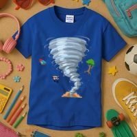 Awesome Tornado And Storm Chaser Severe Weather Lover Cool Gift Kids T-Shirt thumb 3