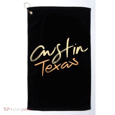 Austin Texas Golf Towel