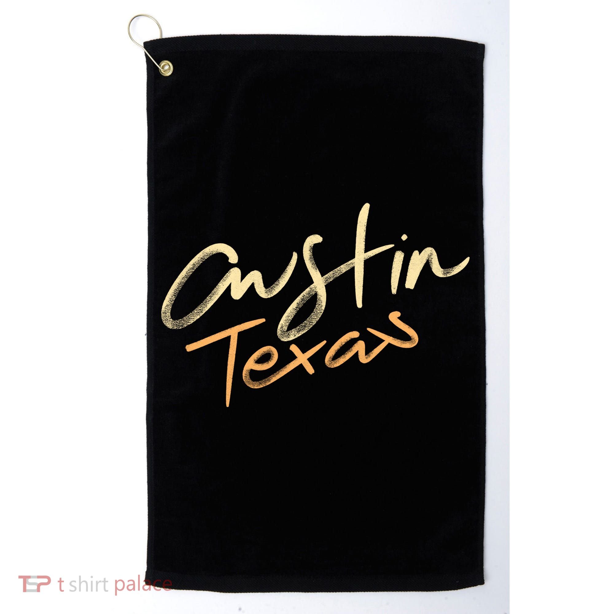 Austin Texas Golf Towel