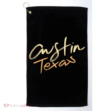 Austin Texas Golf Towel