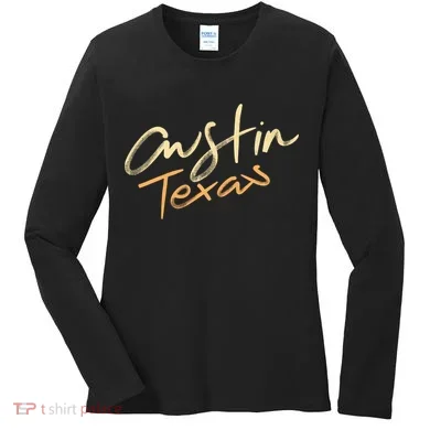 Austin Texas Women's Long Sleeve Shirt