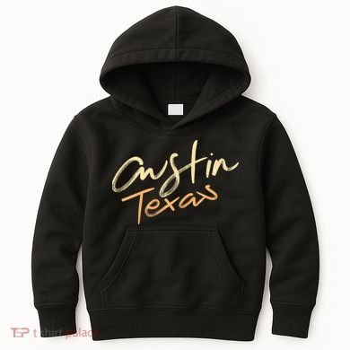 Austin Texas Kids Hoodie