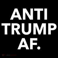 Anti Trump Af Women's Hoodie thumb 2