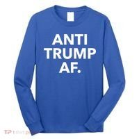 Anti Trump Af Long Sleeve Shirt thumb 0