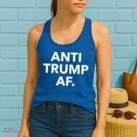 Anti Trump Af Women's Tank Top thumb 2