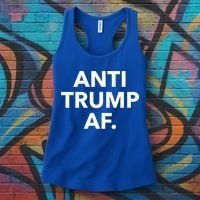 Anti Trump Af Women's Tank Top thumb 3