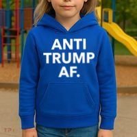 Anti Trump Af Kids Hoodie thumb 3