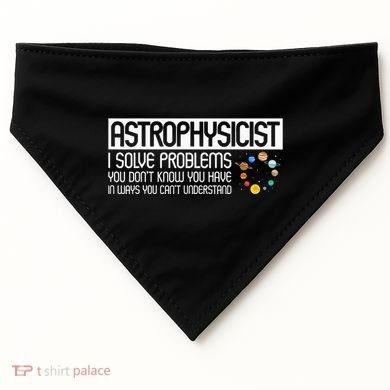 Astrophysics Telescope Astronomer Stars Galaxy Astrology USA-Made Doggie Bandana