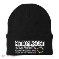 Astrophysics Telescope Astronomer Stars Galaxy Astrology Beanie thumb 0
