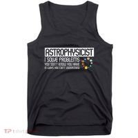 Astrophysics Telescope Astronomer Stars Galaxy Astrology Tank Top thumb 0
