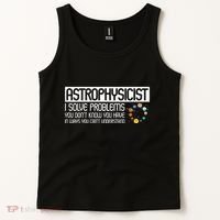 Astrophysics Telescope Astronomer Stars Galaxy Astrology Tank Top thumb 2