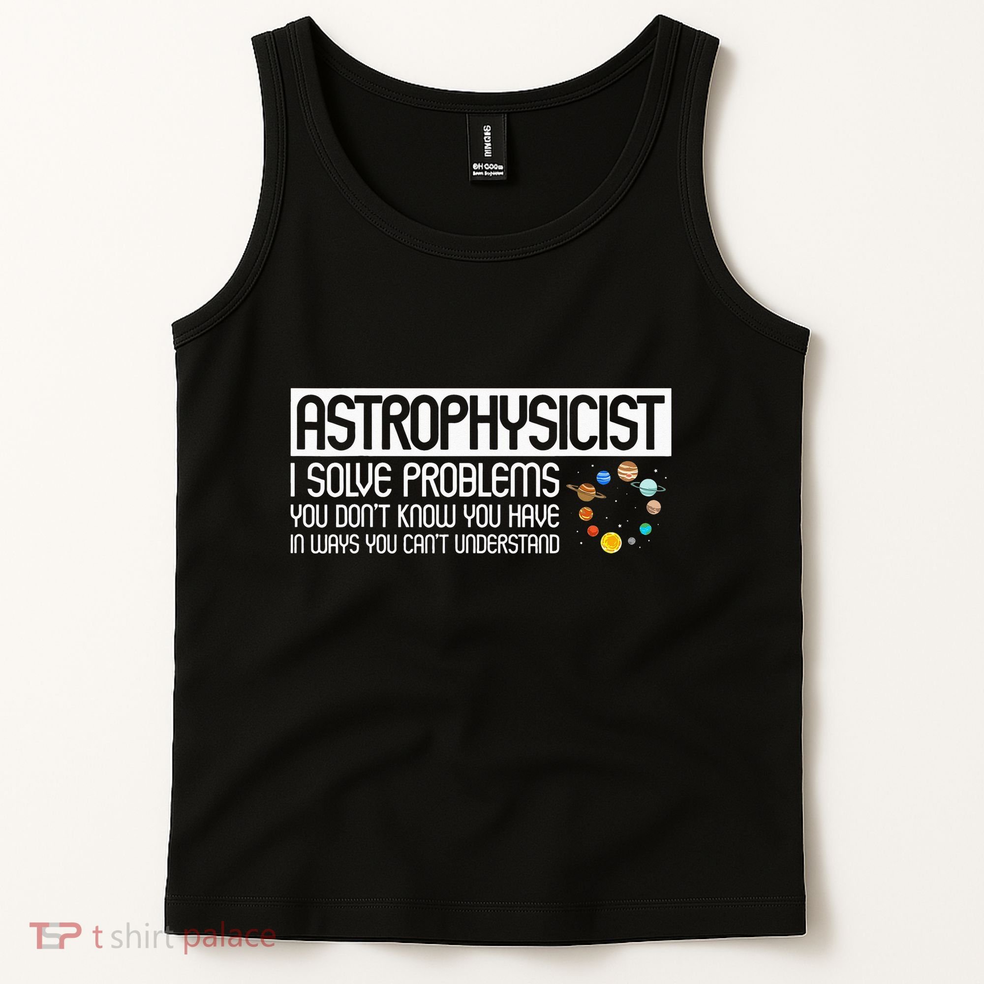Astrophysics Telescope Astronomer Stars Galaxy Astrology Tank Top
