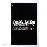 Astrophysics Telescope Astronomer Stars Galaxy Astrology Golf Towel thumb 0