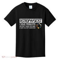 Astrophysics Telescope Astronomer Stars Galaxy Astrology Kids T-Shirt thumb 0
